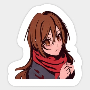 Kyouko Hori horimiya fan art Sticker